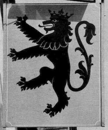 Black Lion sign 1987