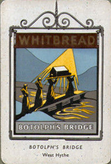 Botolph's Bridge card 1951