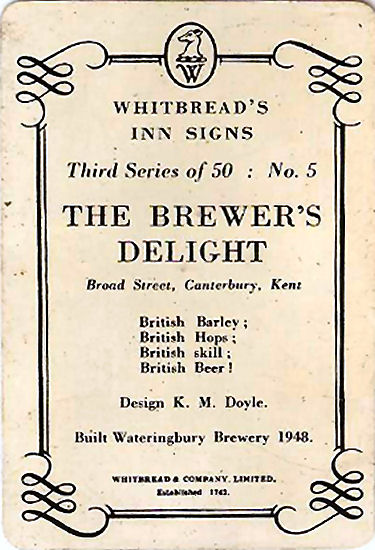 Brewers Delight card
