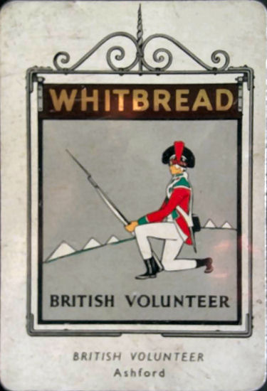 British Volunteer card 1951