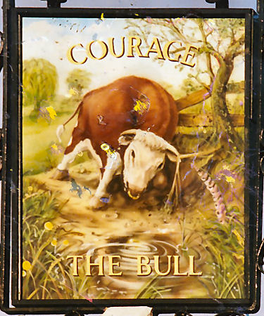 Bull sign 1990