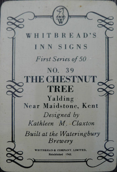 Chestnut Tree card