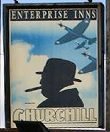 Churchill sign 2009