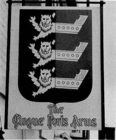 Cinque Port Arms sign 1987