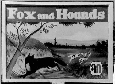 Fox and Hounds sign 1987