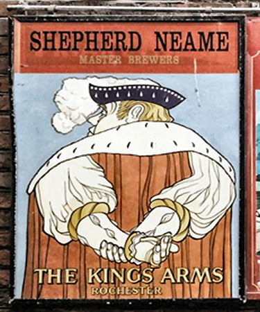 King's Arms sign