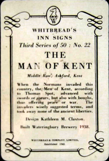 Man of Kent card