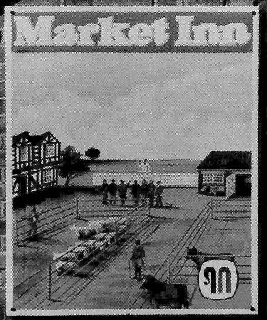 Market Inn sign 1987