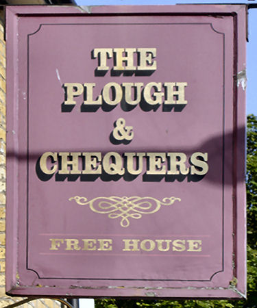 Plough and Chequers sign 2011