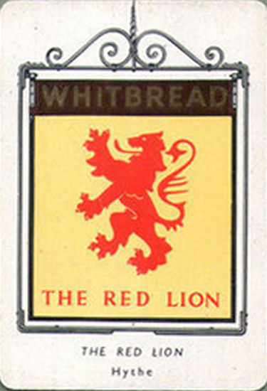 Red Lion card 1951