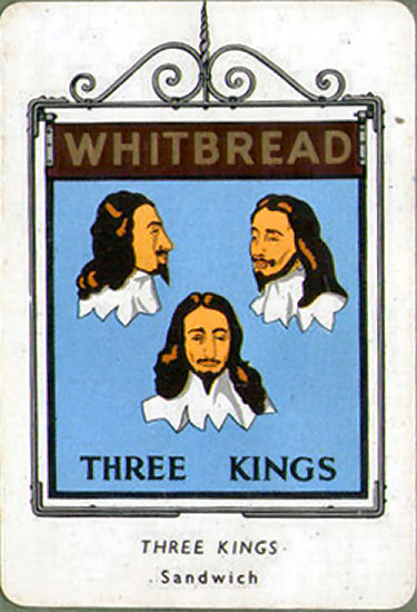 Three Kings card 1951