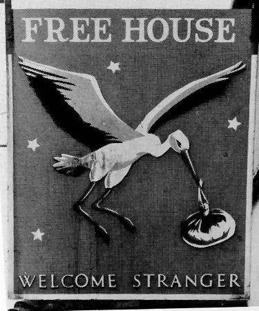 Welcome Stranger sign 1987