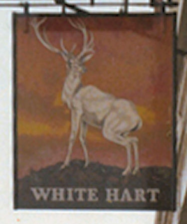 White Hart sign 1978