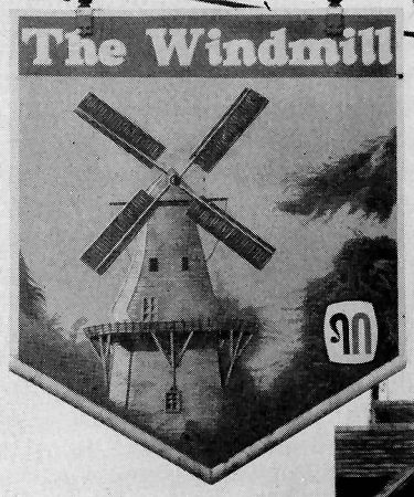 Windmill sign 1987