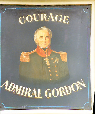 Admiral Gordon sign 1991