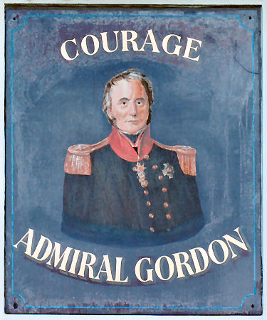 Admiral Gordon sign 1995