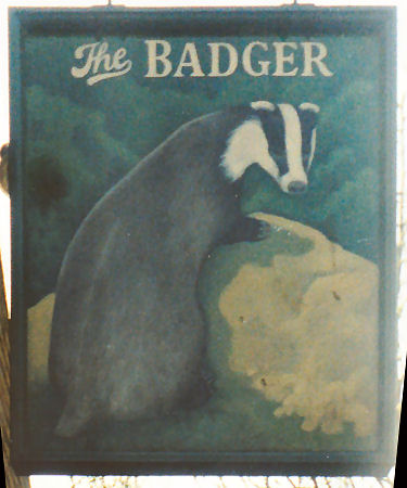 Badger sign 1986