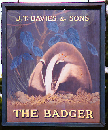 Badger sign 1992
