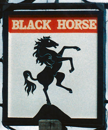 Black Horse sign 1986