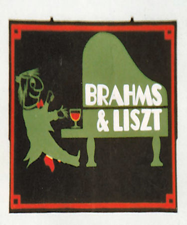 Brahams and Liszt sign 1977