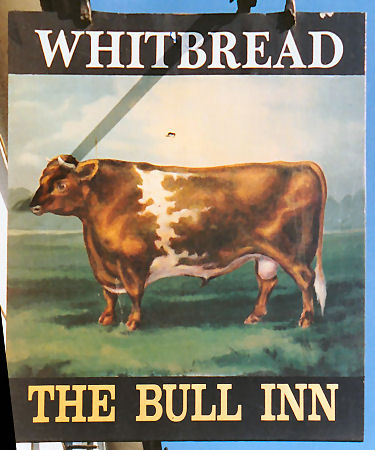 Bull Inn sign 1993