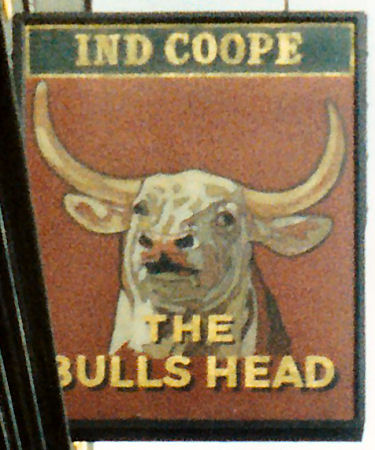 Brull's Head sign 1990