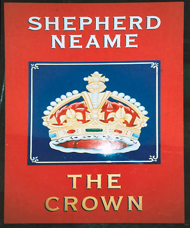 Crown Inn sign 1993