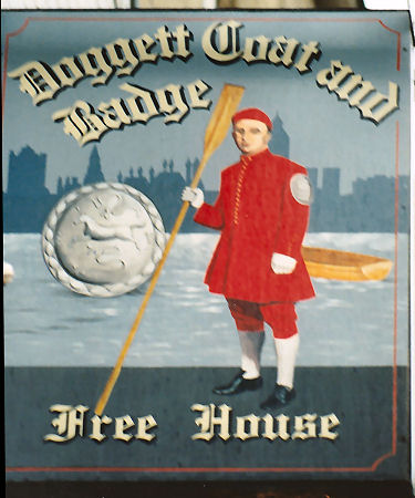 Doggett Coat and Badge sign 1991