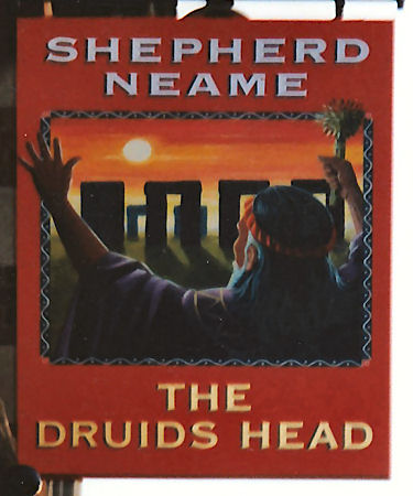 Druid's Head sign 1992