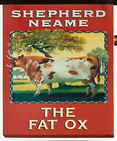 Fat Ox sign 1992