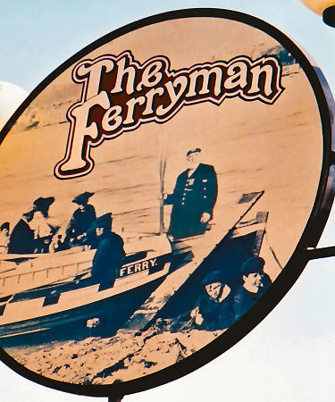 Ferryman Tavern sign 1994