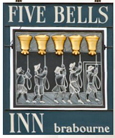 Five Bells Inn sign 2014