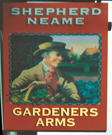 Gardeners Arms sign 1992