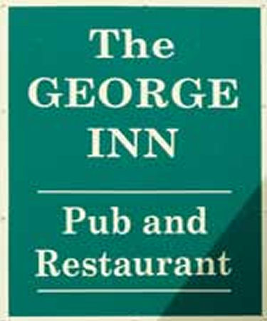 George Inn sign 2014