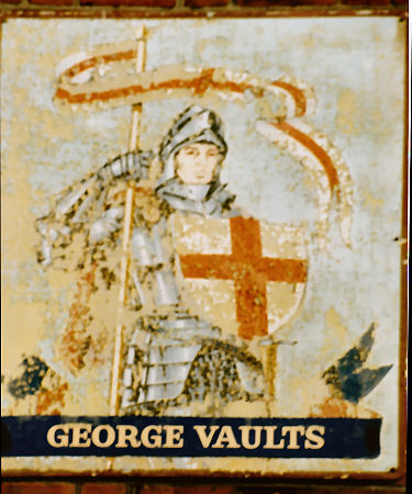 George Vaults sign 1991