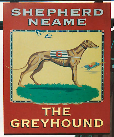Greyhound sign 1992