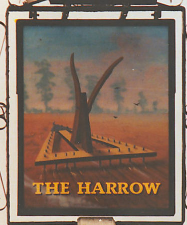 Harrow sign 1980s