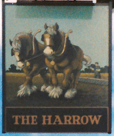 Harrow sign 1986