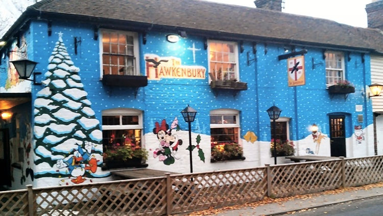 Hawkenbury Inn Christmas 2011