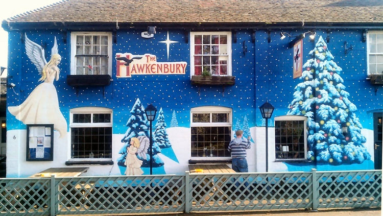 Hawkenbury Inn Christmas 2012