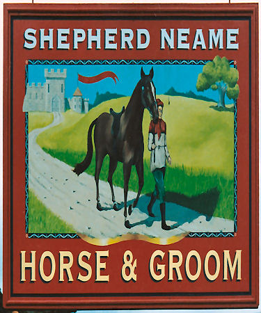 Horse and Groom sign 1992