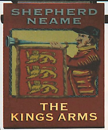 King's Arms sign 1992