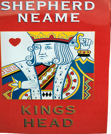 King's Head sign 1993