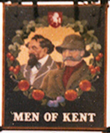 Man of Kent sign 1978