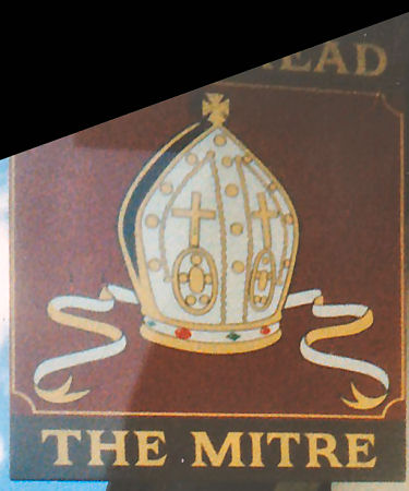 Mitre sign 1986