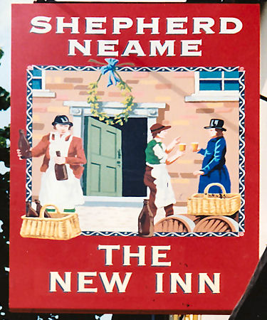 New Inn sign 1992