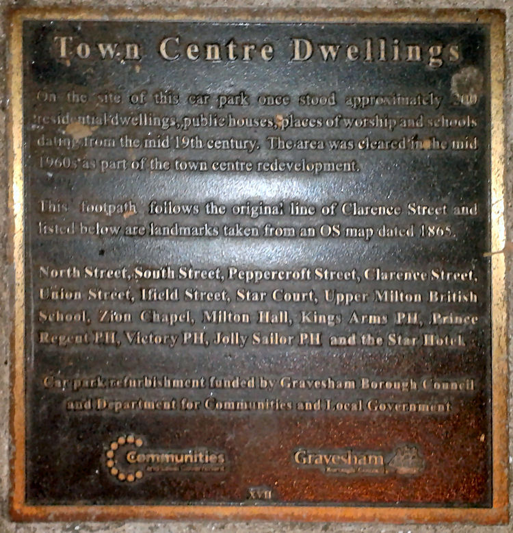 Gravesend plaque