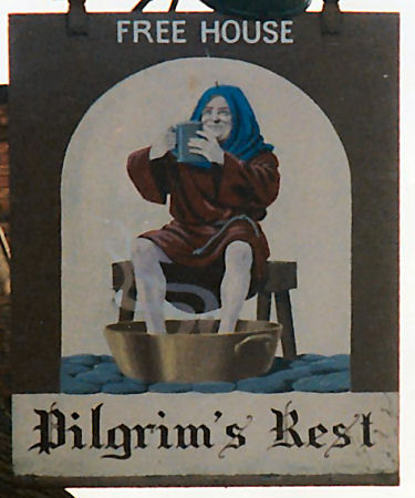 Pilgrim's Rest sign 1980s