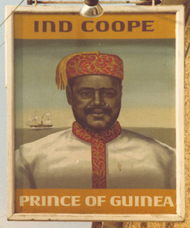 Prince of Guinea sign 1978