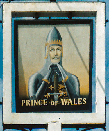 Prince of Wales sign 1985